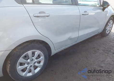 2013 Kia Rio Ex из США, поврежденный, VIN KNADN4A39D6114064